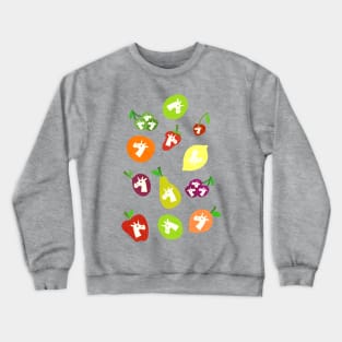 Fruity Unicorns Crewneck Sweatshirt